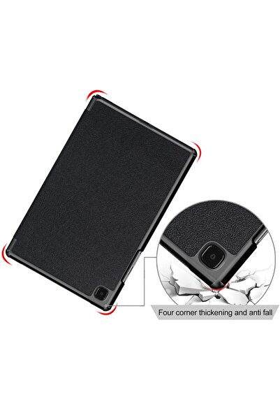 Rao Husă compatibilă cu Samsung Galaxy Tab A7 Lite, FoldPro, G41, Nano Fiber, Neagră