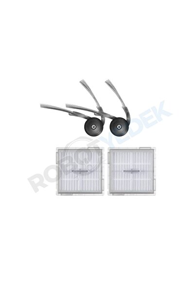 robotyedek روبروك Q8 ماكس برو (موديل 2025!) فلتر هيبا متوافق وفرشاة جانبية - ...