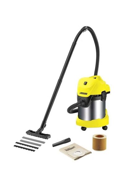 Karcher Vacuum Cleaner WD3 – 17L Capacity, 1000W, Yellow/Black