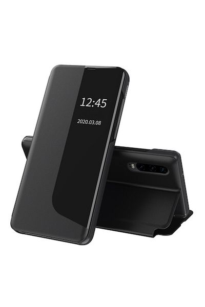 SOL Husa Cu Grad Ridicat de Protectie pentru Huawei P30, Power, Z37, Piele ecologica, Intense Dark