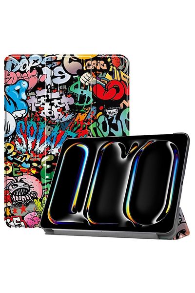 Rao Husa compatibila cu iPad Pro 13 2024, FoldPro, M25, Fibra Nano, Urban Vibe