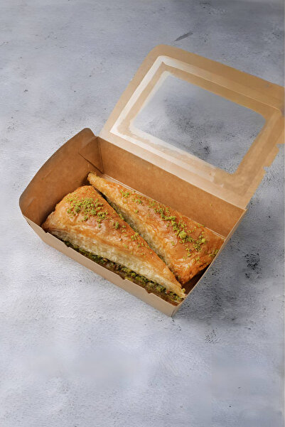 Lutfuzade Baklava هافوج ديليم إكسترا بالفستق العنتابي - بقلاوة لطفي زاده - بقلاوة مثلثات تركية بالفستق