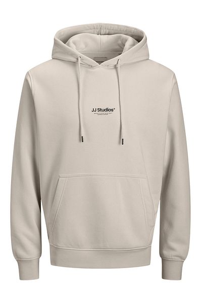 Jack & Jones Φούτερ με κουκούλα με λογότυπο στήθους μεγάλου μεγέθους - Soho