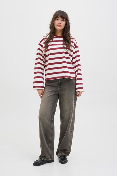 Jack & Jones Tricou cu dungi pentru damă - Lona