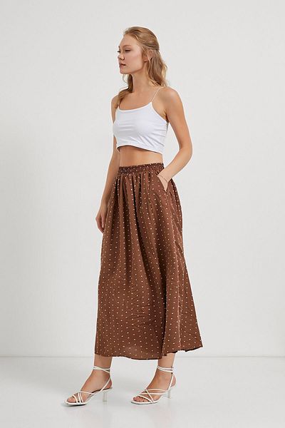 Arma Life Armalife 2805 Jacquard Elastic Waist Bagged Women's Skirt