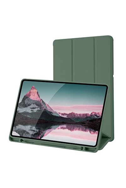 SOL Protective Case for Samsung Galaxy Tab S6 Lite 2020/2022/2024, SOL, J13, TPU, Green Forest