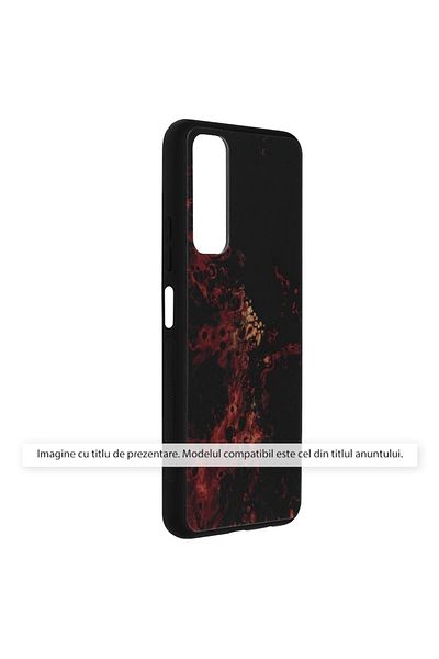 SOL Husa pentru Motorola Moto G85, Glaze Series, W82, Policarbonat, Red Nebula