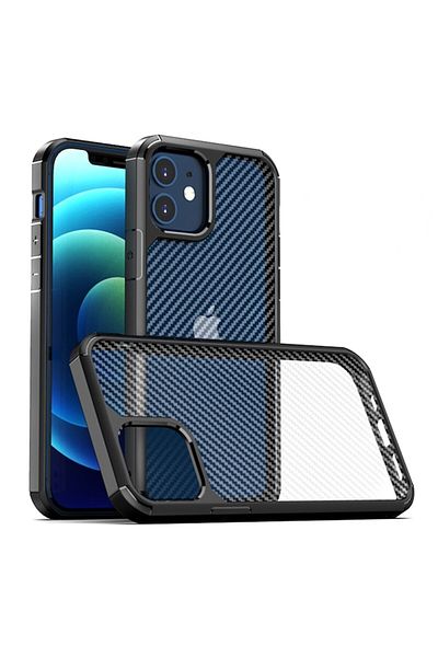 SOL Protective Case for iPhone 12/12 Pro, Protection, W51, Thermoresistant Plastic, Intense Dark