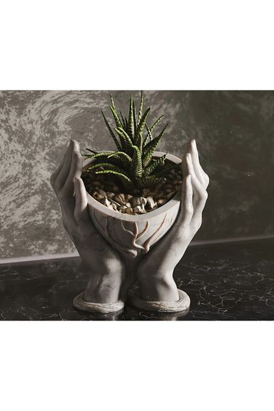İVİSTYLE Suport decorativ pentru vază - Love Hands and Heart