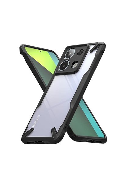 SOL High Protection Case for Redmi Note 13 Pro 5G/Poco X6, Safe, C47, Hard Plastic, Intense Dark