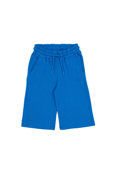 U.S. Polo Assn. Erkek Çocuk Kobalt Mavi Örme Şort 50298078-VR077