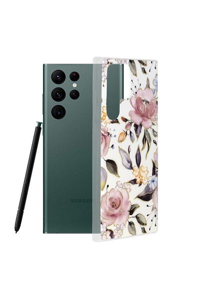 SOL Husă de protecție pentru Samsung Galaxy S22 Ultra 5G, protecție, F73, plastic termorezistent, Chloe