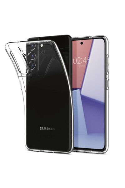 Airness High Protection Case for Samsung Galaxy S21 FE 5G, AIR Grip, T35, Thermoresistant Plastic, Crystal C