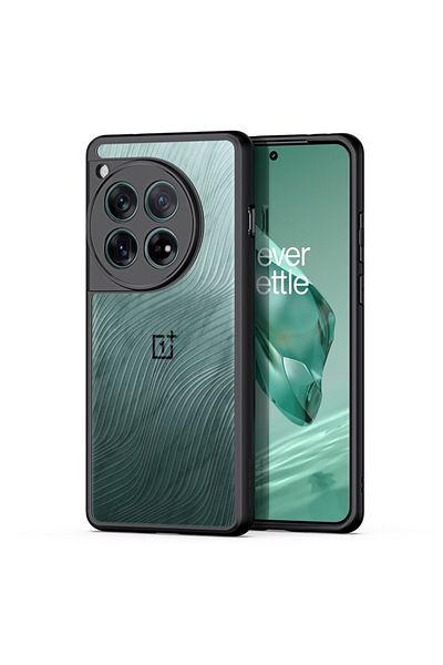 SOL High Protection Case for OnePlus 12, Power, V53, Thermoresistant Plastic, Intense Dark