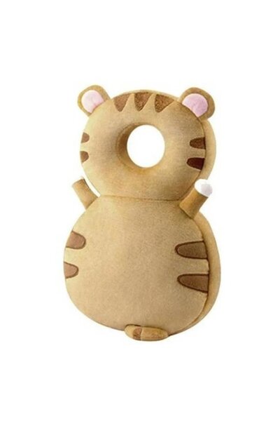 Flo Head Safety Backpack Cushion, Tiger Pillow for Babies, 33x6x19 cm, 180 g,...