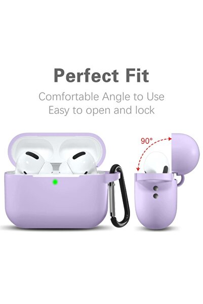 SOL Protective Case for AirPods Pro 1/2, SOL, O39, Silicone, Berry Purple