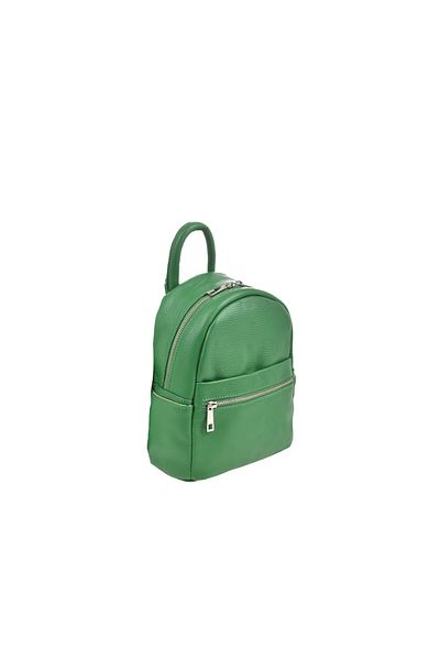 Generic Women's backpack made of genuine leather BG18817, Green