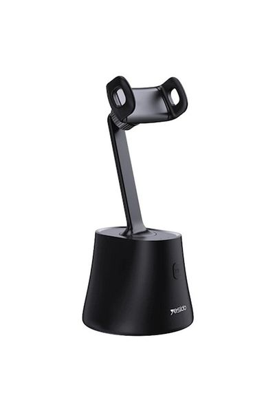 SOL Selfie Stick Rotativ cu Suport Office, Gadget, J50, Siliciu, Intense Dark