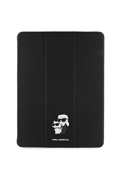 WOW Husă compatibilă cu iPad Pro 13 2024, I31, piele Saffiano, negru intens