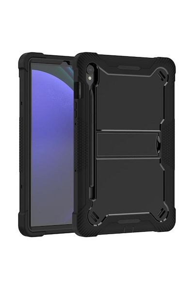 SOL Protective Case for Samsung Galaxy Tab S9 + Folio, R74, Lexgard, Deep Dark