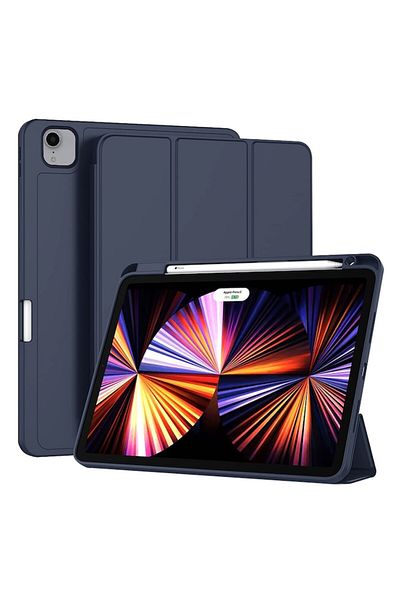 SOL Husa Protectie pentru iPad Pro 11 2018/2020/2021/2022, R48, TPU, Dark Blue