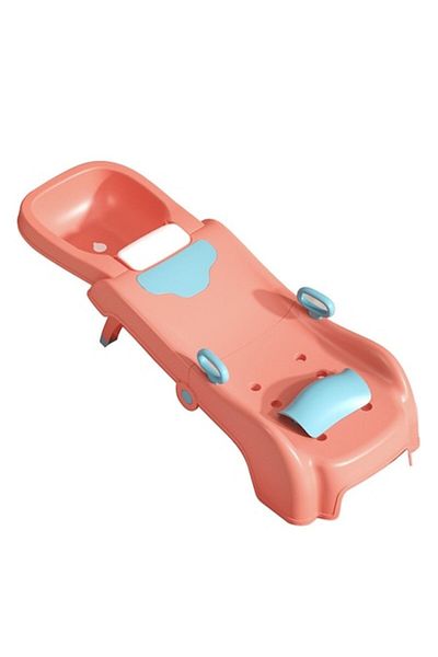 Flo Foldable Hair Washing Support for Children with Drainage, Anti-Slip Feet, Adjustable Headrest, Handl