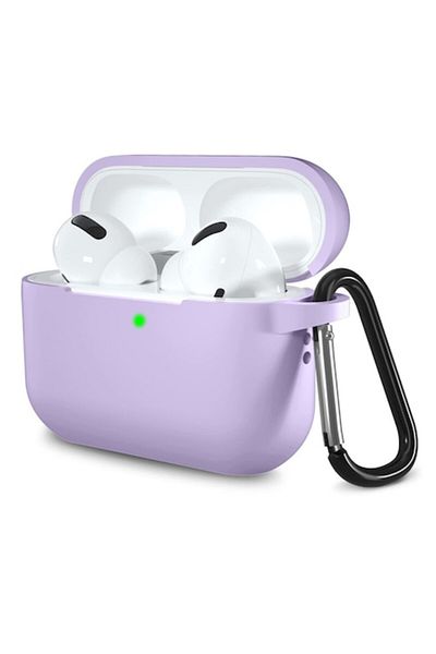 SOL Husă de protecție pentru AirPods Pro 1/2, SOL, O39, silicon, violet berry