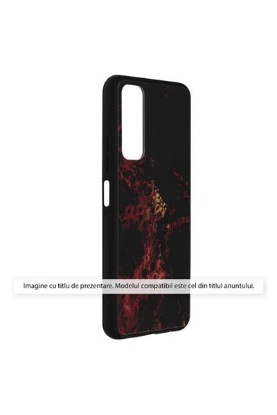 SOL Husa pentru Motorola Moto G85, Glaze Series, W82, Policarbonat, Red Nebula