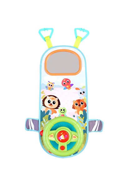 İSP Volan interactiv bebelusi, "LikeSmart Fun Wheel ", Butoane cu Sunete Interactive, Covoras Flexib