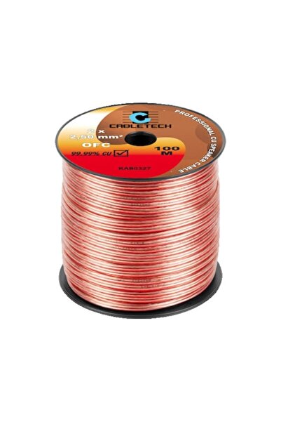 Cabletech Cablu difuzor OFC CU 2.5mm 100m