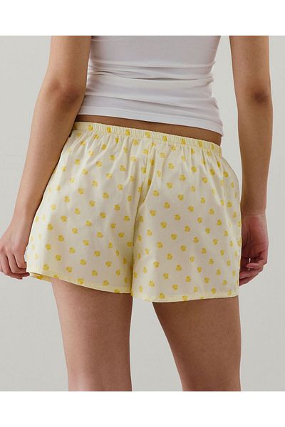 Undiz شورت منقوش SHORTPOPIZ أصفر