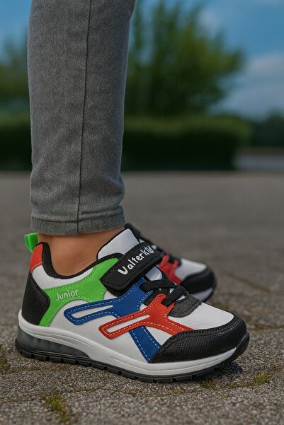 minibonito Pantofi sport casual pentru copii unisex cu șireturi cu velcro