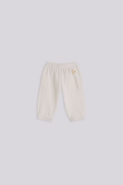 Layette Baby Boy Ecru Sweatpants