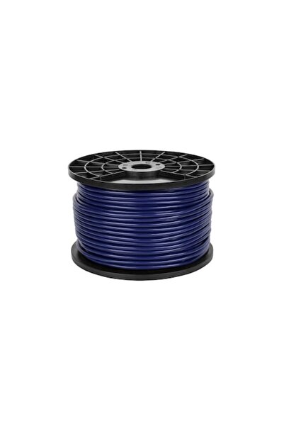 AZUSA Cablu microfon stereo albastru 6mm 100 m