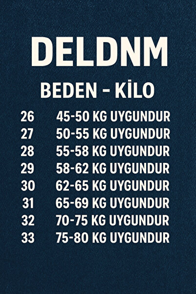 DELDNM Lina Açık Mavi Yüksek Bel Likralı Rahat İspanyol Paça Jeans Kar Flare