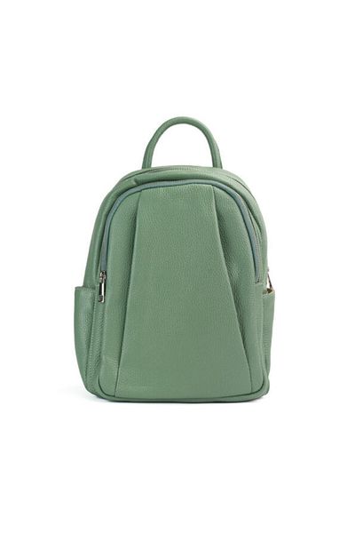 Posete Fagaras Timeea Leather Backpack - Mint, Genuine Leather Backpack, Backpack, Genuine Leather, Leather Backpack