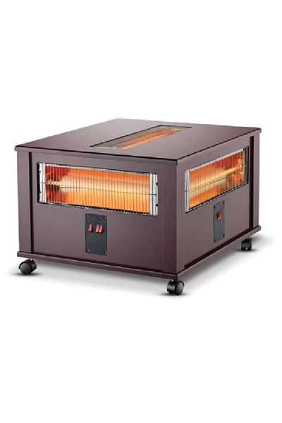 GVC PRO Decorative Electric Heater - Quartz 2400 W GVHT-3441 Brown