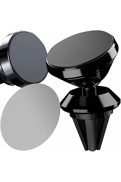 LikeSmart Suport magnetic pentru Telefon LikeSmart, Prindere sigura cu 4 magneti puternici, reglare 360 grade,