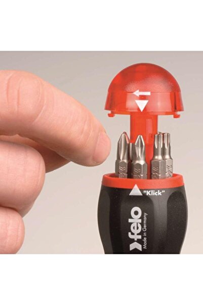 FELO Surubelnita cu magazie si clichet, Felo, 8 biti drepti PH si PZ