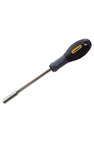 Stanley FATMAX screwdriver with magnetic adapter for 1/4" bits, 125mm 0-65-490