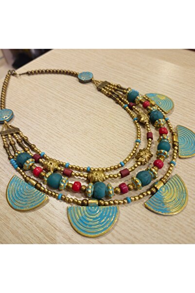 CADI KAZANI Kolye Rengarenk