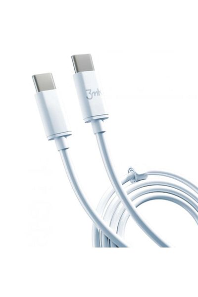 dalip USB Type-C to USB Type-C Data and Charging Cable, 100W, Fast Charge, 2m, White