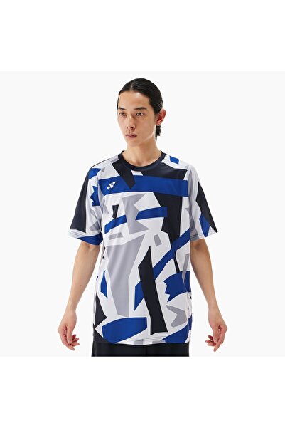 YONEX YY25 16743 Erkek Spor Tişört Beyaz