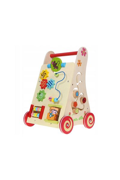 İSP "ISP WoodWalker" Wooden Walker for Children, 3 in 1, with Multiple Types of Play and