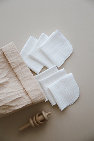 dery baby TAŞIMAK SİHİRDİR Dery Baby 25*25 4 Layer Muslin Mouth Wipes