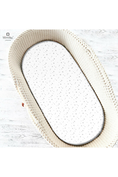 MimiNu Σεντόνι με λάστιχο, MimiNu, Για καρότσι, λίκνο και κούνια, Μέγεθος 80x...