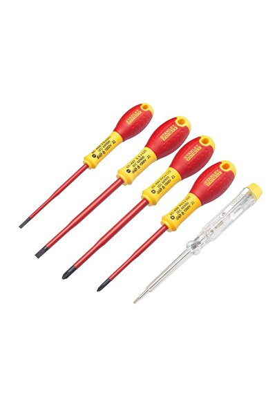 Stanley XTHT0-62693, set de 5 surubelnite izolate VDE PH, slim, blister