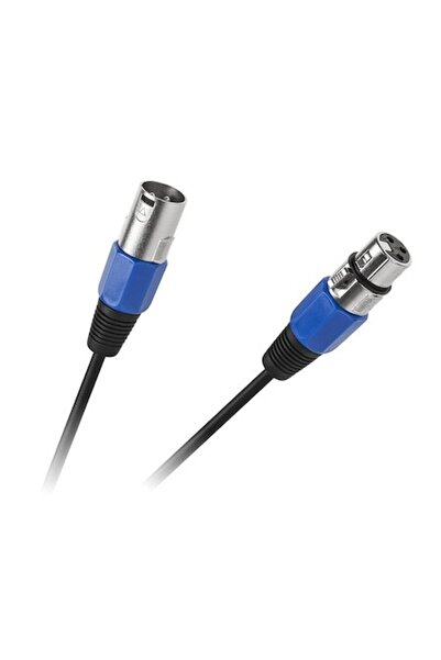 Cabletech Cablu de microfon XLR femelă-mascul, 10m