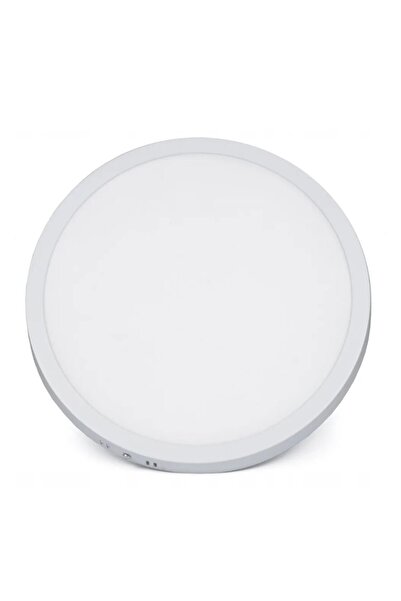 dalip Plafoniera LED rotunda, 24W, 3000K, 2200lm, 29cm diametru, lumina calda, Alb