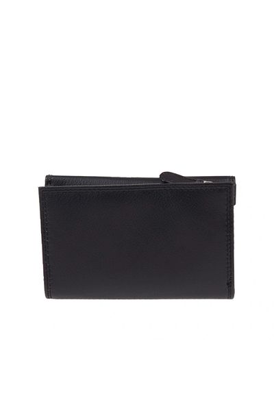 Generic Portofel damă din piele naturală BG20348, Nero